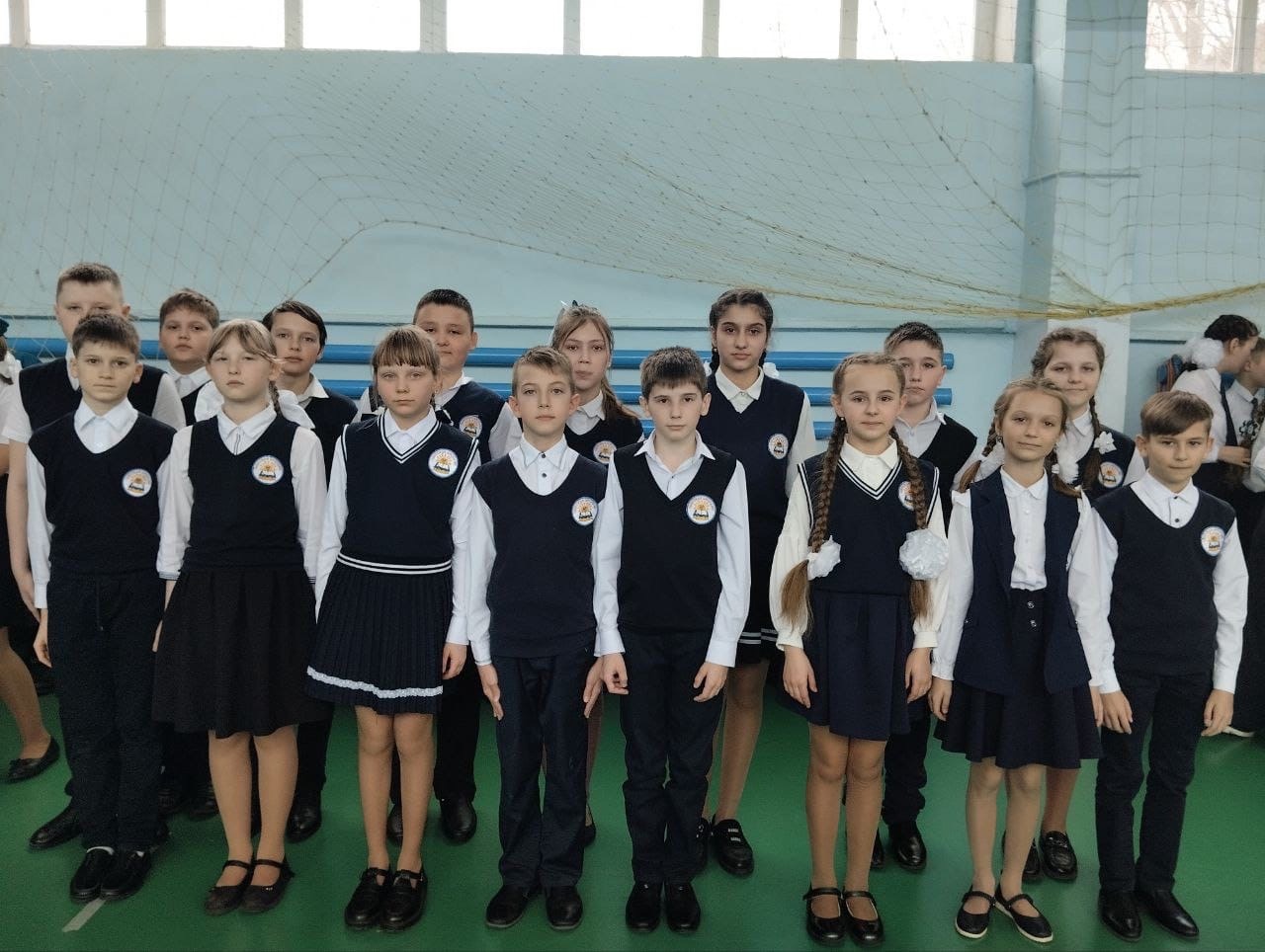 Смотр строя и песни.